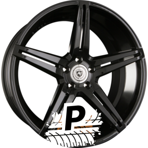 artFORM AF-301 Black 9.00 x 21 ET 35 5x112