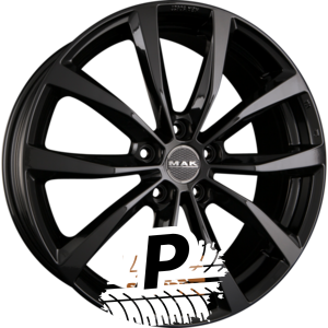 MAK WOLF Gloss Black 7.00 x 17 ET 40 5x114.3