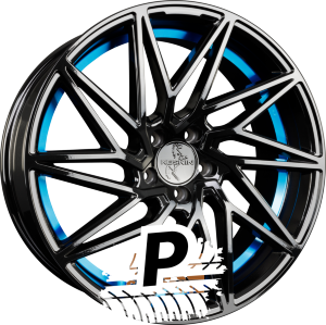 KESKIN KT20 FUTURE Black Painted Blue Inside (BPBI) 8.50 x 20 ET 45.00 5x112