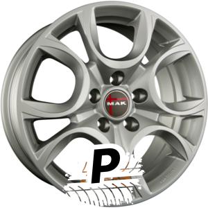 MAK TORINO silver 6.00 x 15 ET 43.00 4x100