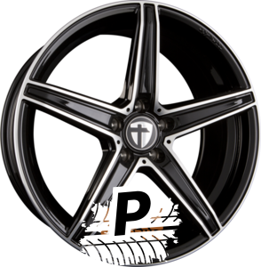 TOMASON TN20 NEW Black Polished 8.50 x 20 ET 45 5x108