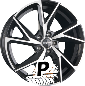CARMANI CA 23 RUDI Black Polished (BP) 9.00 x 20 ET 45.00 5x114.3