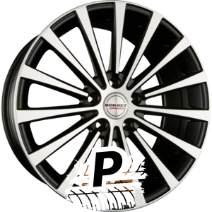 BORBET BLX Black Polished Matt 8.50 x 19 ET 30.00 5x120 BORBET BLX Black Polished Matt 8.50 x 19 ET 30.00 5x120