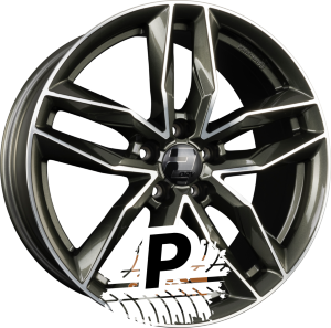 2DRV by WHEELWORLD WH40 Dark Gunmetal Hochglanzpoliert (DGMP+) 8.00 x 18 ET 45.00 5x112