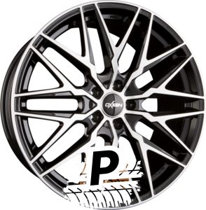 OXIGIN 25 OXCROSS Black Full Polish (BFP) 7.50 x 17 ET 35.00 5x112
