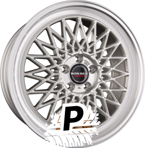 BORBET B Silver Rim Polished 8.00 x 18 ET 35 5x112