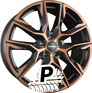 RONAL R71 Jetblack Copper Matt 9.50 x 21 ET 33.00 5x112