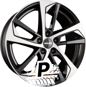 GMP Italia KATANA black diamond 8.00 x 19 ET 45.00 5x108