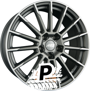 AEZ ATLANTA TITAN - Graphite Matt Frontpoliert 8.50 x 20 ET 43.00 5x112
