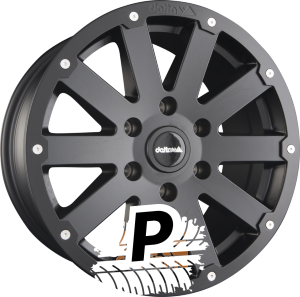 DELTA 4x4 HANMA Schwarz Matt 8.50 x 18 ET 40.00 6x130