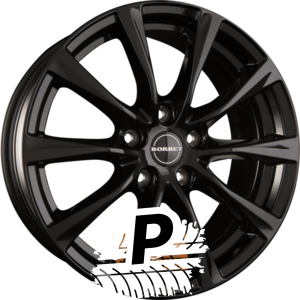BORBET RE Black Glossy 8.00 x 18 ET 37.00 5x112