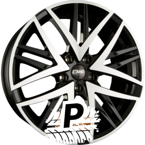 CMS B1 DB Diamant Schwarz 8.50 x 20 ET 40 5x114.3 CMS B1 DB Diamant Schwarz 8.50 x 20 ET 40 5x114.3