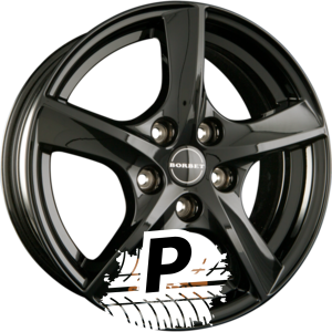 BORBET TL black glossy 7.00 x 17 ET 42.00 5x105
