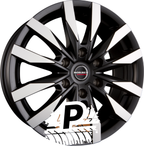 BORBET CW6 Black Polished Matt 7.50 x 18 ET 47.00 6x130