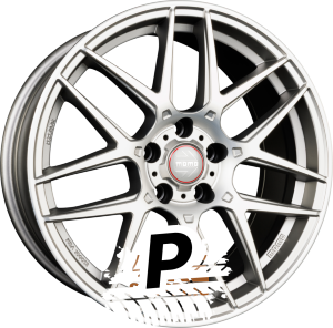 DIEWE WHEELS COMPETIZIONE Titan Silver Matt Polished 8.00 x 19 ET 35.00 5x112