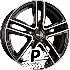 BROCK / RC RC27 Schwarz Glanz Voll-Poliert (SGVP) 7.00 x 17 ET 45 5x112