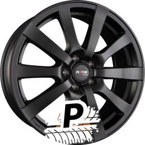 PLATIN P 58 Matt Black 7.00 x 17 ET 42 5x108