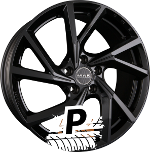 MAK KASSEL Gloss Black 8.00 x 19 ET 42 5x108
