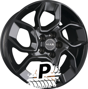 MAK EXPRESS Gloss Black 6.50 x 16 ET 45.00 5x114.3
