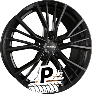 MAK UNION Gloss Black 8.00 x 18 ET 45.00 5x112