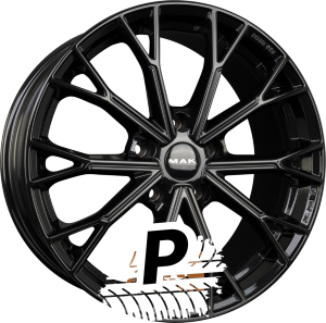 MAK ASPHALT Gloss Black 8.00 x 19 ET 44.00 5x112