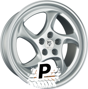 MB-DESIGN TURBO Silber - Lichtsilber Glänzend Lackiert 9.00 x 19 ET 42.00 5x112