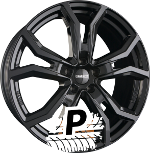 DEZENT TV BLACK - Schwarz 8.50 x 20 ET 47.50 5x108