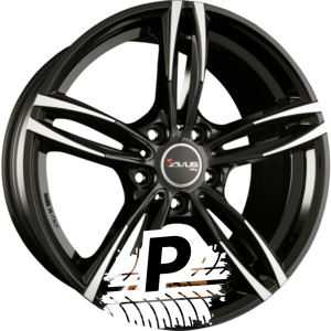 AVUS Racing AC-MB3 Black Polished 8.50 x 19 ET 35.00 5x120