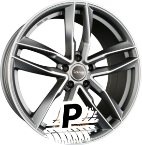 AVUS Racing AF16 Matt Anthracite Polished 9.00 x 20 ET 35.00 5x112