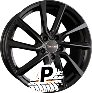 AVUS Racing AC-518 Black 8.00 x 19 ET 27 5x112