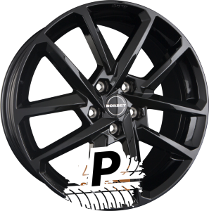 BORBET N Black Glossy 6.50 x 17 ET 46.10 5x112 BORBET N Black Glossy 6.50 x 17 ET 46.10 5x112