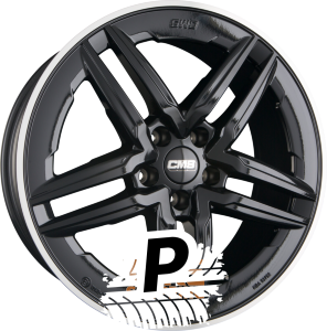 CMS C29 AERO DRB Diamant Horn Schwarz Glanz 8.50 x 18 ET 40.00 5x112