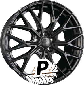 2DRV by WHEELWORLD WH37 Schwarz Glänzend Lackiert (SW+) 8.00 x 18 ET 46.00 5x114.3