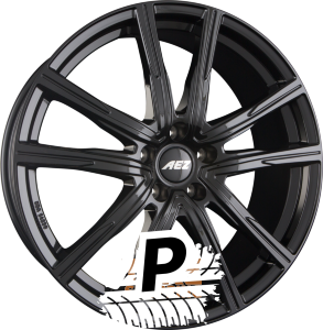 AEZ MONTREAL BLACK - Schwarz Glänzend 7.50 x 18 ET 51.00 5x112