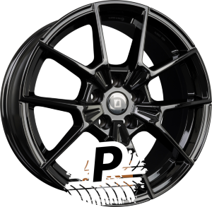 DIEWE WHEELS NEVE Glossy Black 7.00 x 17 ET 45.00 5x114.3