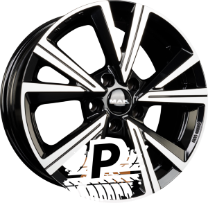 MAK QVARZ Black Mirror Face 6.50 x 16 ET 43.00 5x112