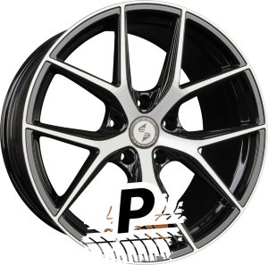 ETA BETA GRi-N Black Shiny Full Polish 8.50 x 19 ET 33.10 5x110