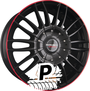 BORBET CW3 Black Glossy Red Ring 7.50 x 18 ET 47.00 6x130 BORBET CW3 Black Glossy Red Ring 7.50 x 18 ET 47.00 6x130