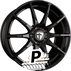 TOMASON TN1 Black Painted 7.00 x 17 ET 40 5x108
