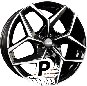 AVUS Racing AC-523 Black Polished 8.50 x 19 ET 44.50 5x112