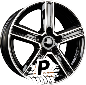 DEZENT KG DARK - Schwarz Frontpoliert 7.50 x 19 ET 48.40 5x112 DEZENT KG DARK - Schwarz Frontpoliert 7.50 x 19 ET 48.40 5x112