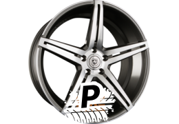 artFORM AF-301 gunmetal polished 9.00 x 21 ET 35.00 5x112