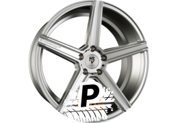 MB-DESIGN KV1 glanzsilber 8.50 x 19 ET 45.00 5x114.3