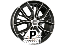 MOMO MASSIMO matt black diamond cut 8.00 x 18 ET 48.00 5x112 MOMO MASSIMO matt black diamond cut 8.00 x 18 ET 48.00 5x112