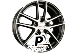 PLATIN P 73 Schwarz Frontpoliert 6.50 x 16 ET 38 5x114.3 PLATIN P 73 Schwarz Frontpoliert 6.50 x 16 ET 38 5x114.3