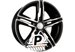 WHEELWORLD WH11 Schwarz Hochglanz Poliert (SP plus) 7.50 x 17 ET 35 5x112