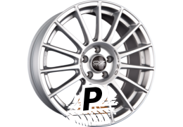 OZ SUPERTURISMO LM Matt Race Silver + Black Lettering 7.50 x 17 ET 45 5x114.3 OZ SUPERTURISMO LM Matt Race Silver + Black Lettering 7.50 x 17 ET 45 5x114.3