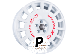 OZ RALLY RACING Race White + Red Lettering 8.00 x 18 ET 45 5x114.3