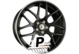 Schmidt REVOLUTION GAMBIT Satin Black Hornpoliert mit Softhorn 10.00 x 20 ET 25 5x112