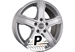 MAK KING 5 Silver 7.50 x 17 ET 55 5x130
